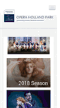 Mobile Screenshot of howtobook.operahollandpark.com